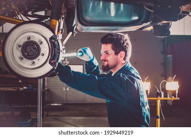 Car Mechanic Work Garage Stock Photo 1929449219 | Shutterstock