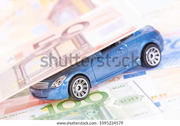 Car and money concept. Selective focus image with\
shallow depth of field