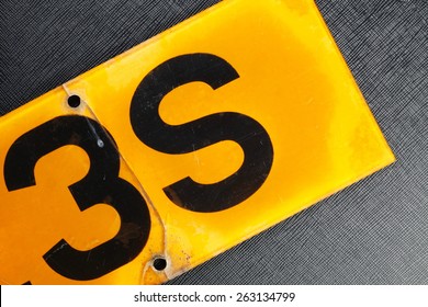 Car Number Plate Style Normal Use In UK Represent The Car Concept Related Idea.