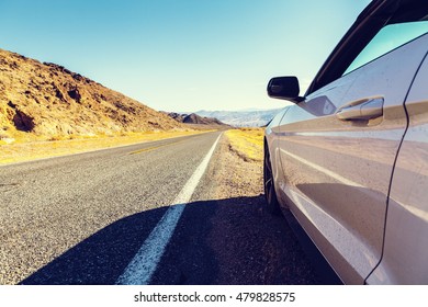 Car on route 66 - Shutterstock ID 479828575