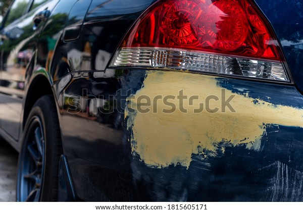 Car paint broken, repair the old paint, polish
to do Iron Blue Pattern
Sandpaper