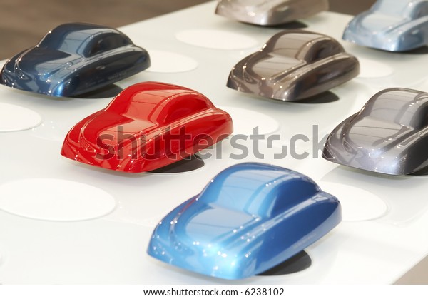 Car Paint Samples Stock Photo (Edit Now) 6238102