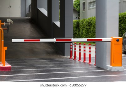 Car Park Barrier, Automatic Entry System