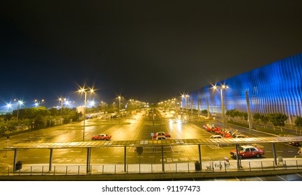 Car Park At Night