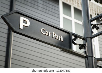 Car Park, Parking Sign 