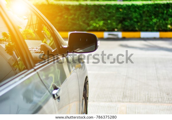 Car parked on
street,Car parked on Road