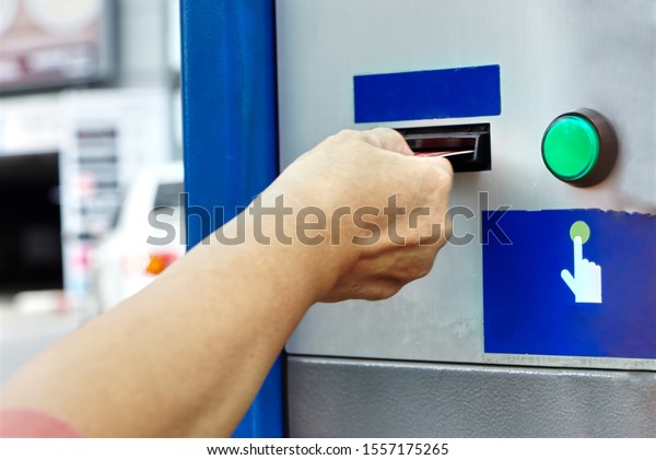 Car parking card machines are usually use instead of\
man power now a day.