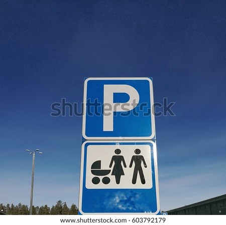 Car parking for family who have small kids.