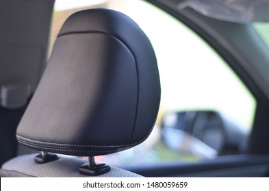 Car Passenger Head Rest On Front Beside Of The Driver