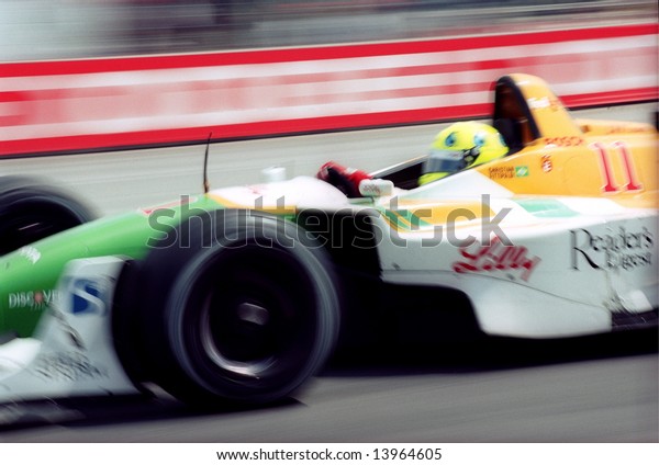 Car racer Christian Fittipaldi at the Molson\
Indy Vancouver, Canada,\
28Jul2002