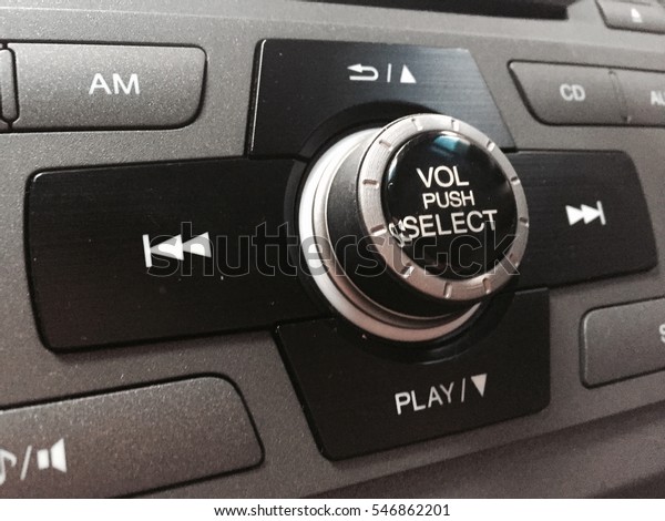 Car radio
button