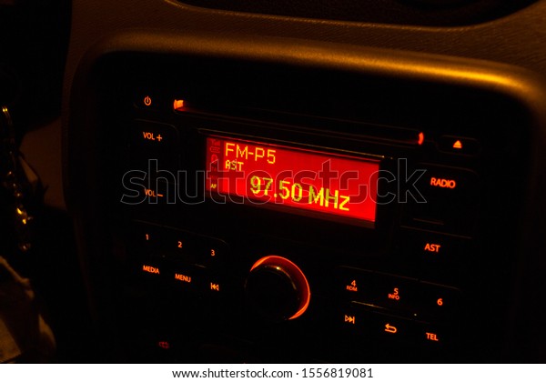 Car radio tuning\
frequency modulation