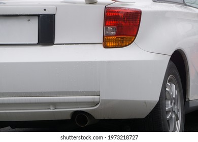 Car Rear Bumper And Lights