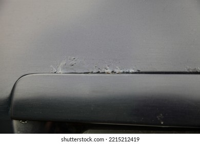 Car Rear Door Rust Under Molding