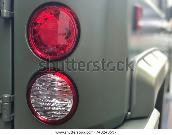 car rear\
light.
