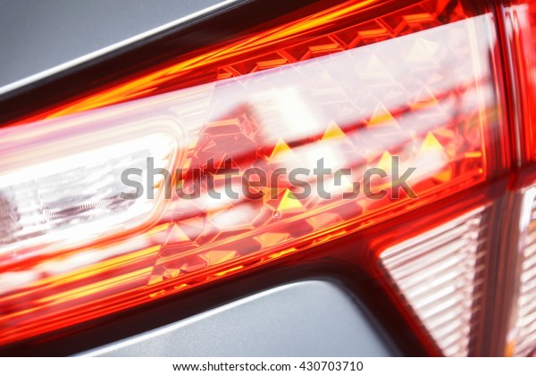 Car Rear light\
bulb as abstract\
background\
