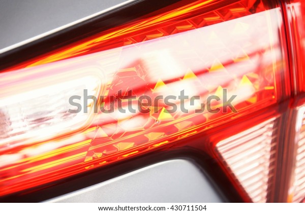 Car\
Rear light bulb as abstract background - Warm\
tone