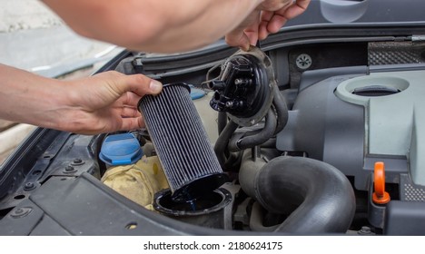 Car Repair, Fuel Filter Replacement.