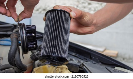 Car Repair, Fuel Filter Replacement.