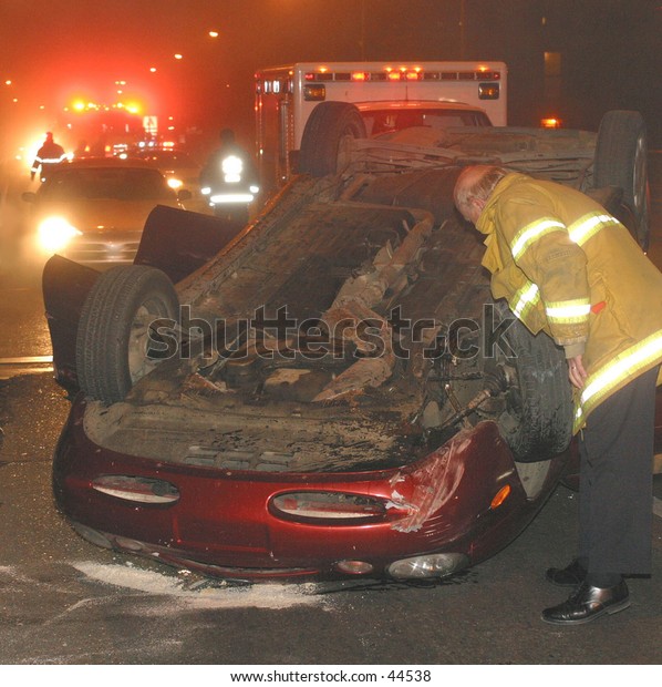 car rollover\
accident
