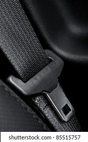 Car Seat Belt. Driving Safety. Click It Or Ticket.