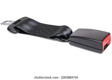 Car Seat Belt Extender. Isolated On White Background