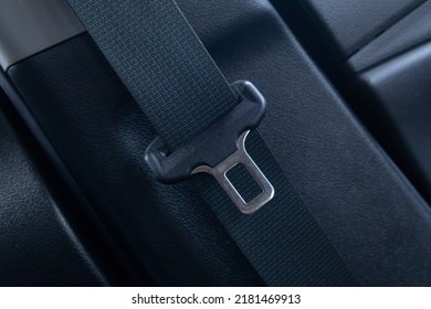 Car Seat Belt Safe Driving Concept