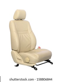 Car Seat Isolated On White Background