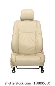 Car Seat Isolated On White Background