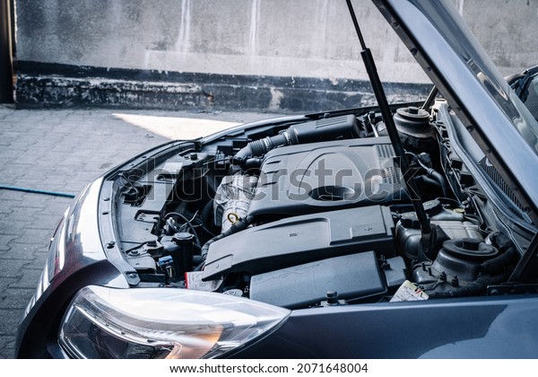 Car service
auto. Automotive repair in garage workshop. Mechanic engine vehicle
diagnostic. Technician
maintenance