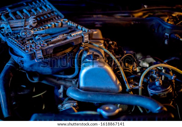 Car\
service. Piston system repair. Car engine\
repair.