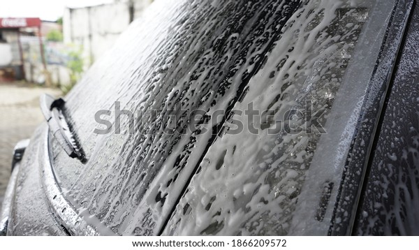 Car soap carwash soapy\
foam