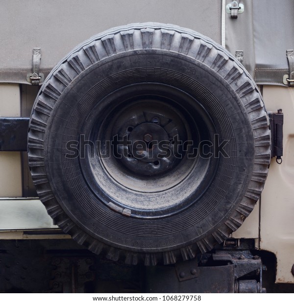 car spare wheel
close-up