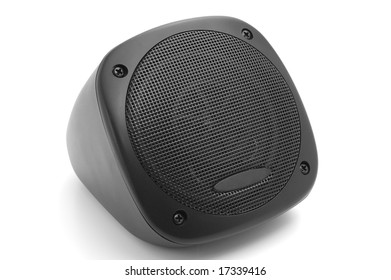 Car Speaker Isolated On White