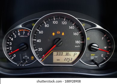 Car Speed Dashboard, With LED Display.