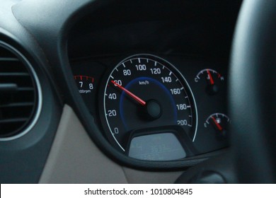 Car speedometer guage