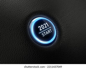 Car Start Button On Dashboard