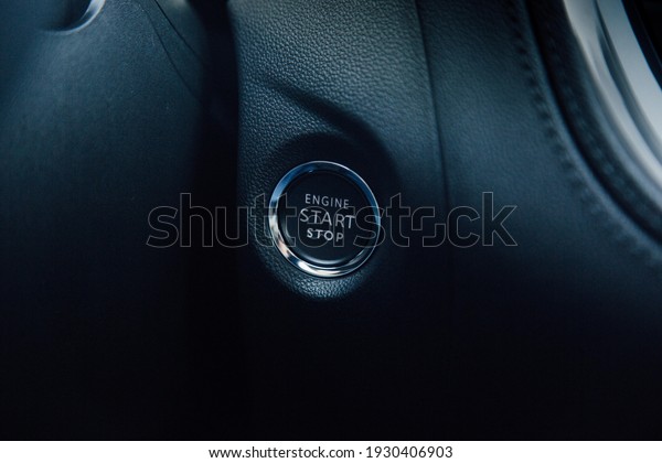 Car start button Start\
Stop Engine