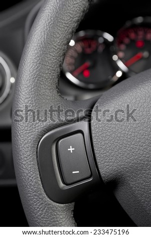 Car steering wheel controls