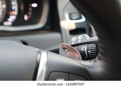 Car Steering Wheel With Paddle Shift