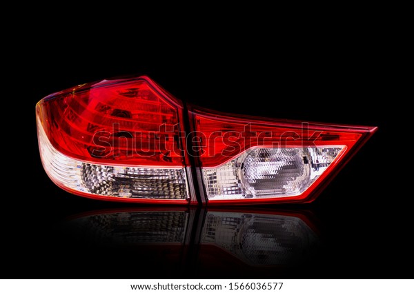 Car\
tail light, led light system technology clipping\
part