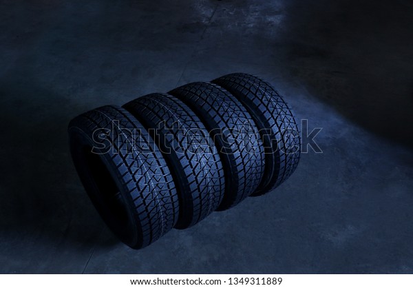 Car tire. Summer or winter\
tires.