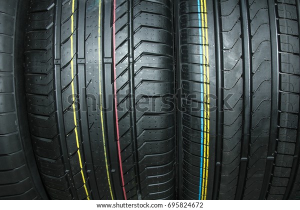 Car tires for car\
background