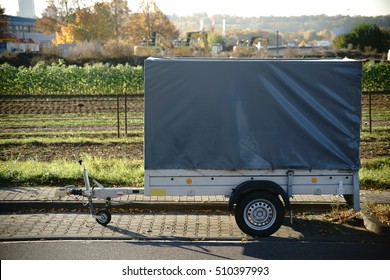 A Car Trailer For Transporting Small Objects, Tools And Materials / Car Trailer                