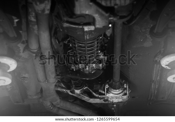 Car transmission from\
above