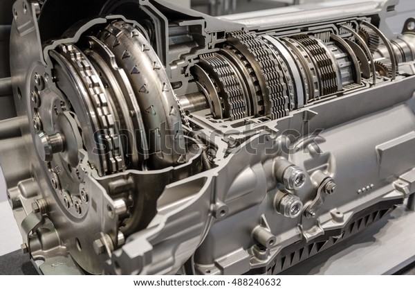 Car Transmission Cutaway Side View Stock Photo (Edit Now) 488240632