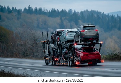 Car transportation by big rig semi truck allows all dealerships to ensure uninterrupted sale of new and used cars ensuring consumer demand in any state of America. Trucks carry out the main freight