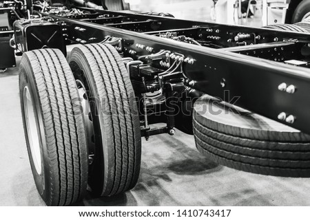 Car Truck Chassis Inside Body