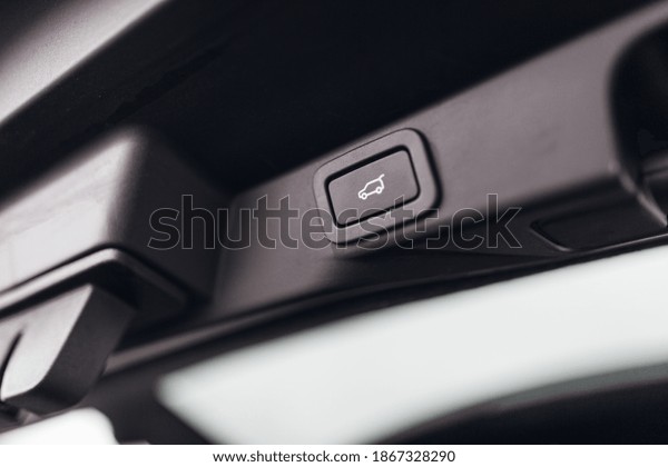 Car trunk electric lock\
button