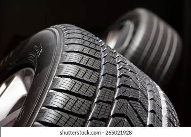 Car Tyre Close Up